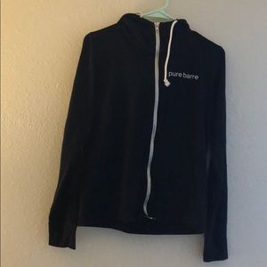 Black zip up